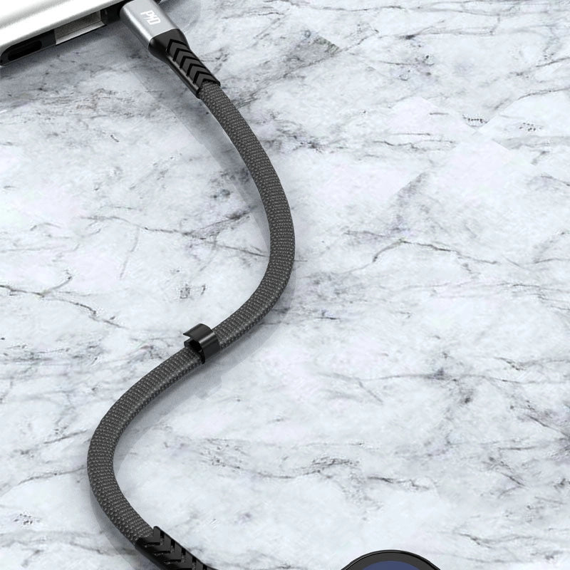 Kabel Dudao L10P Lightning - USB-C PD 20W 0,23m - czarny – zdjęcie 4