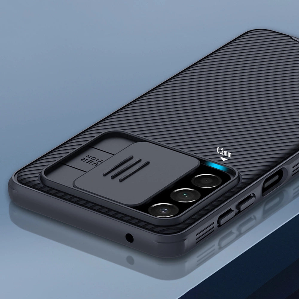 Nillkin CamShield Pro Case na aparat kamerę Samsung Galaxy A73 niebieski – zdjęcie 11