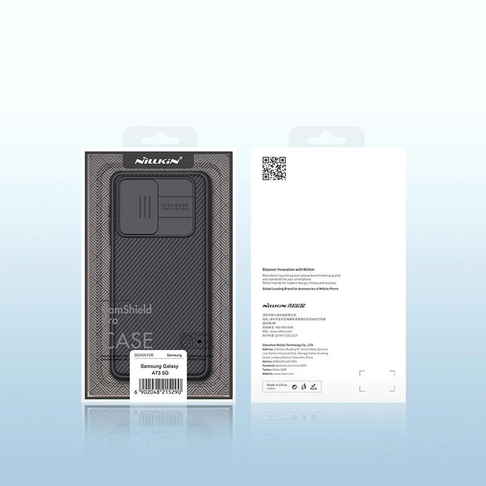 Nillkin CamShield Pro Case na aparat kamerę Samsung Galaxy A73 niebieski – zdjęcie 5