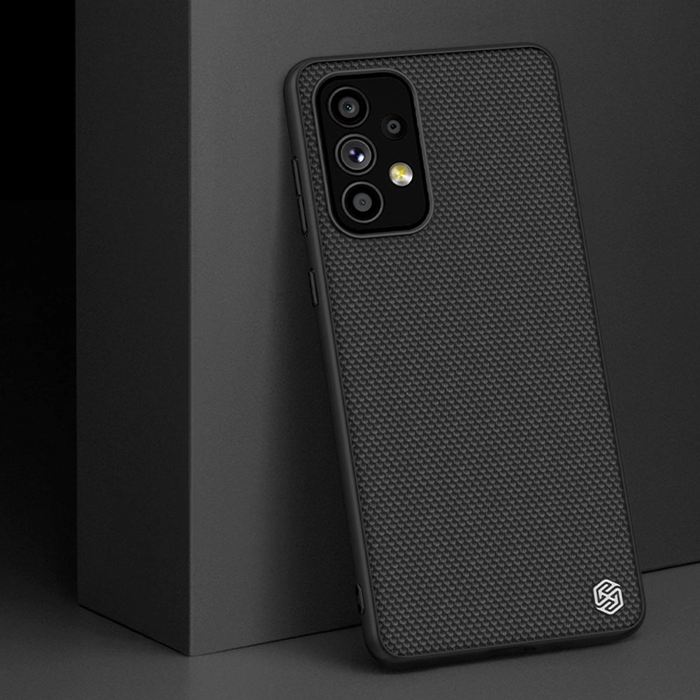 Nillkin Textured Case wytrzymałe na tyle Samsung Galaxy A73 czarny – zdjęcie 8