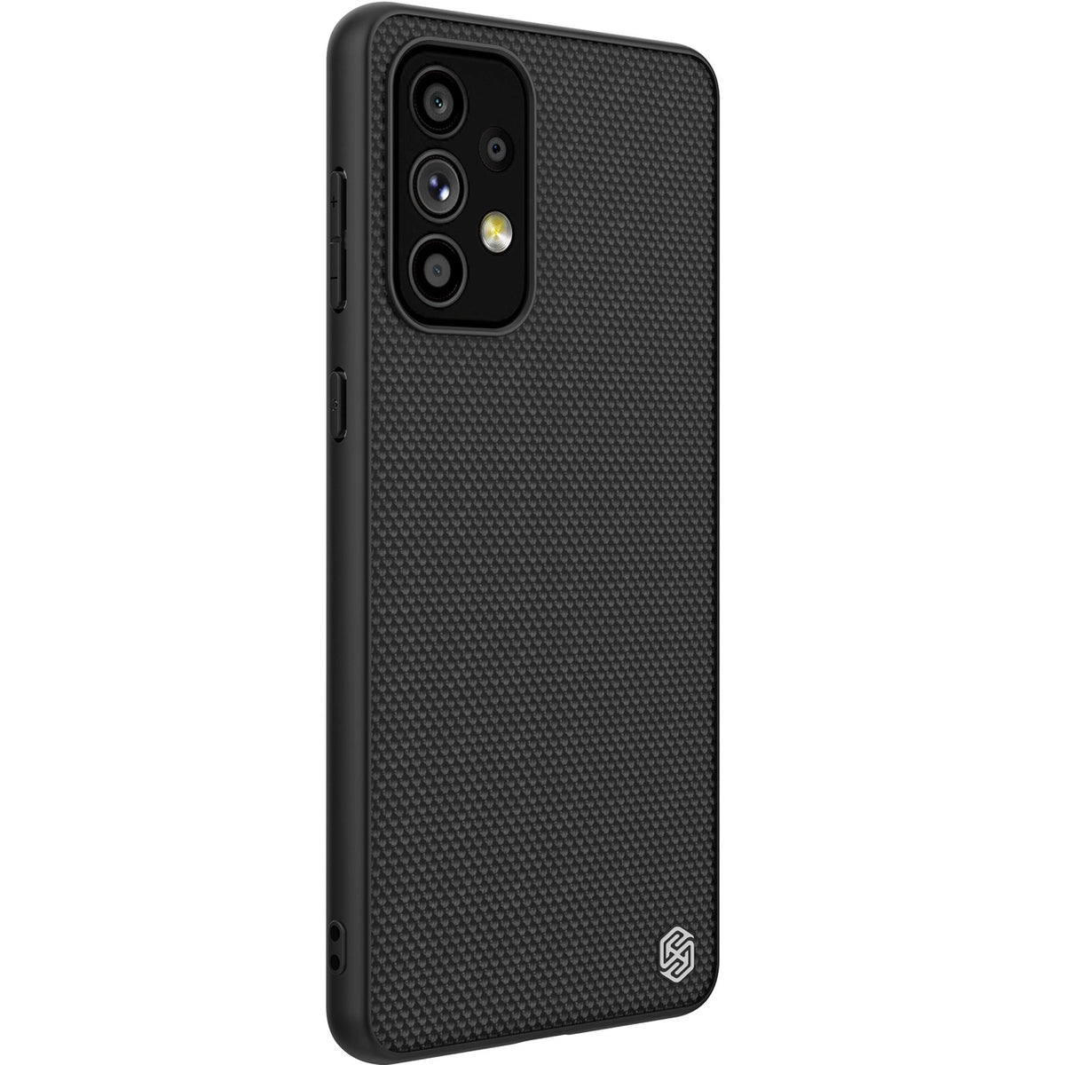 Nillkin Textured Case wytrzymałe na tyle Samsung Galaxy A73 czarny – zdjęcie 4