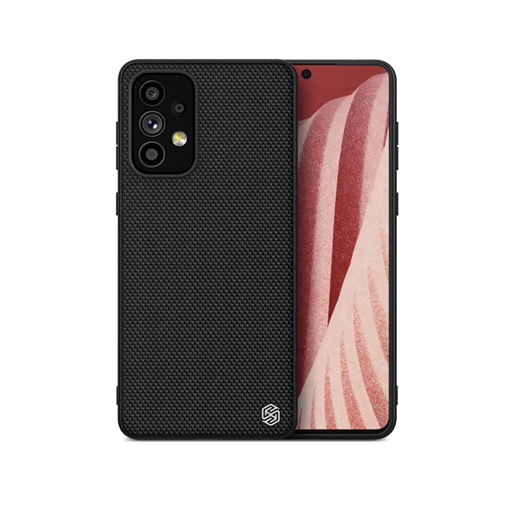 Nillkin Textured Case wytrzymałe na tyle Samsung Galaxy A73 czarny – zdjęcie 3