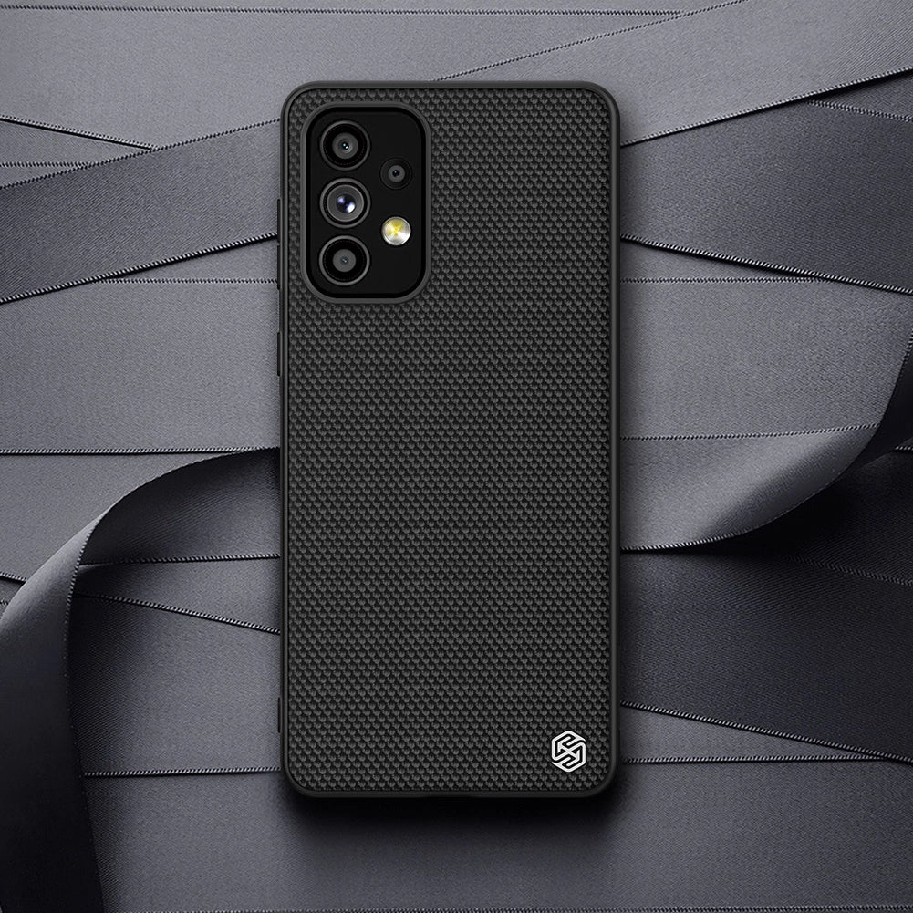 Nillkin Textured Case wytrzymałe na tyle Samsung Galaxy A73 czarny – zdjęcie 11