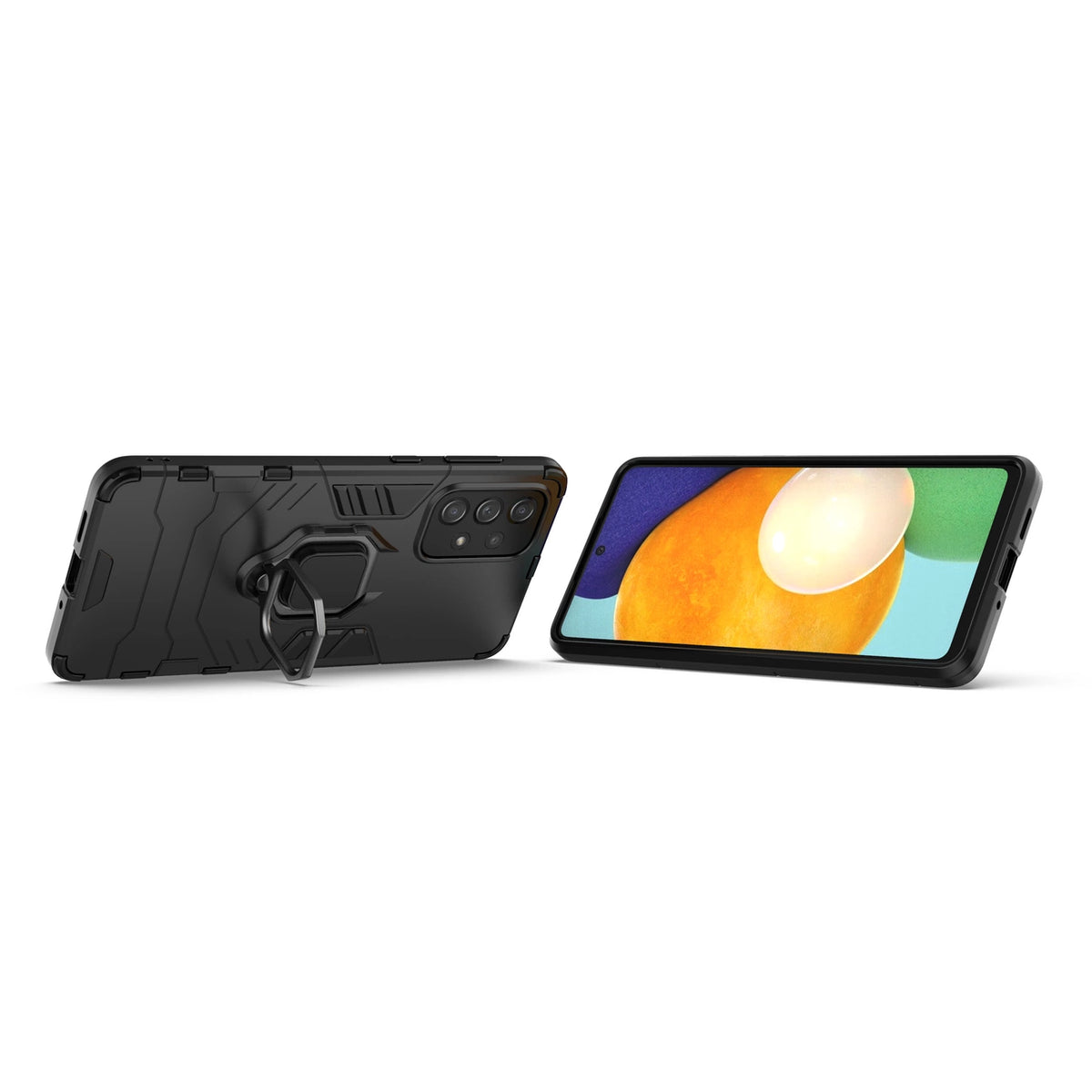 Ring Armor pancerne hybrydowe etui pokrowiec + magnetyczny uchwyt Samsung – zdjęcie 6