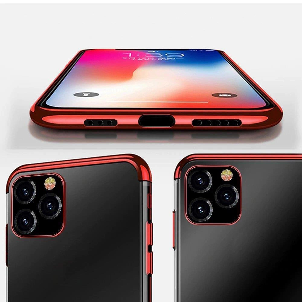 Clear Color case żelowy pokrowiec etui z metaliczną ramką Xiaomi Redmi – zdjęcie 10