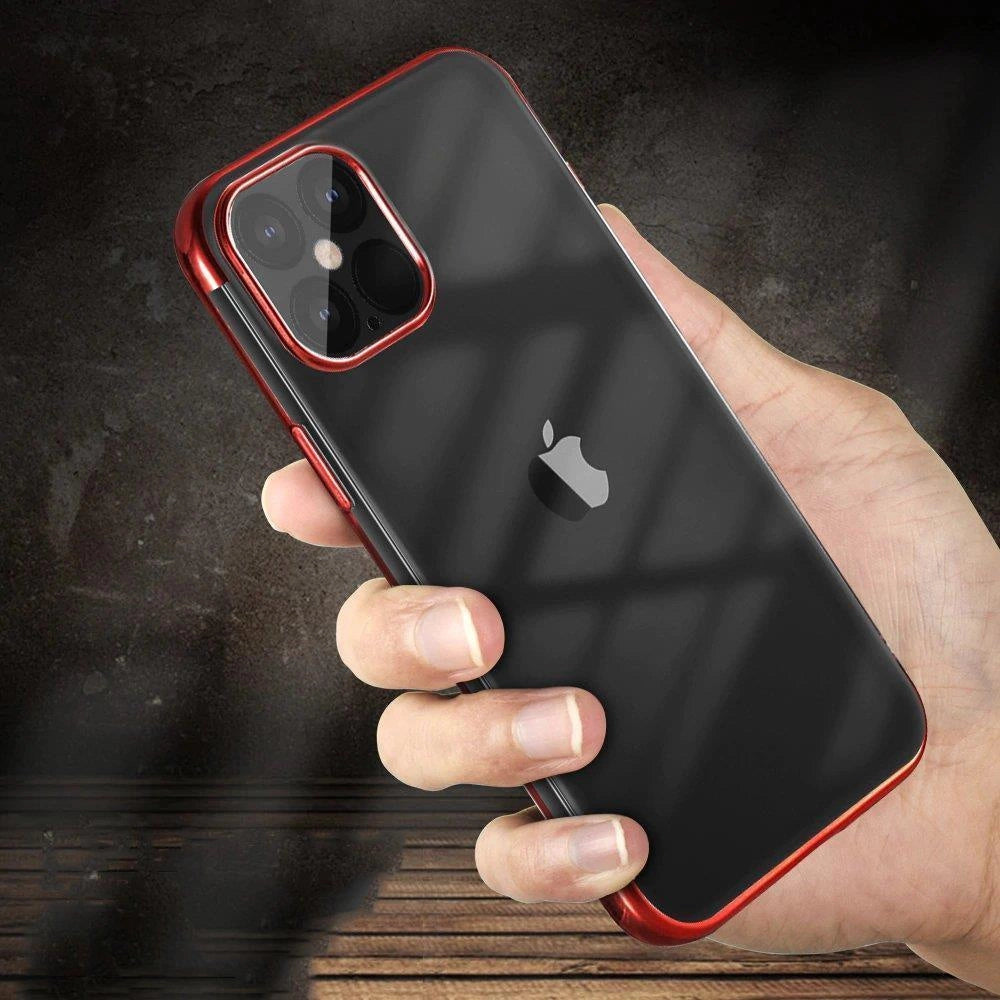 Clear Color case żelowy pokrowiec etui z metaliczną ramką Xiaomi Redmi – zdjęcie 8