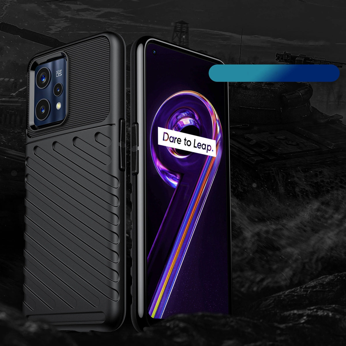 Thunder Case elastyczne pancerne etui pokrowiec Realme 9 Pro + (9 Pro – zdjęcie 2