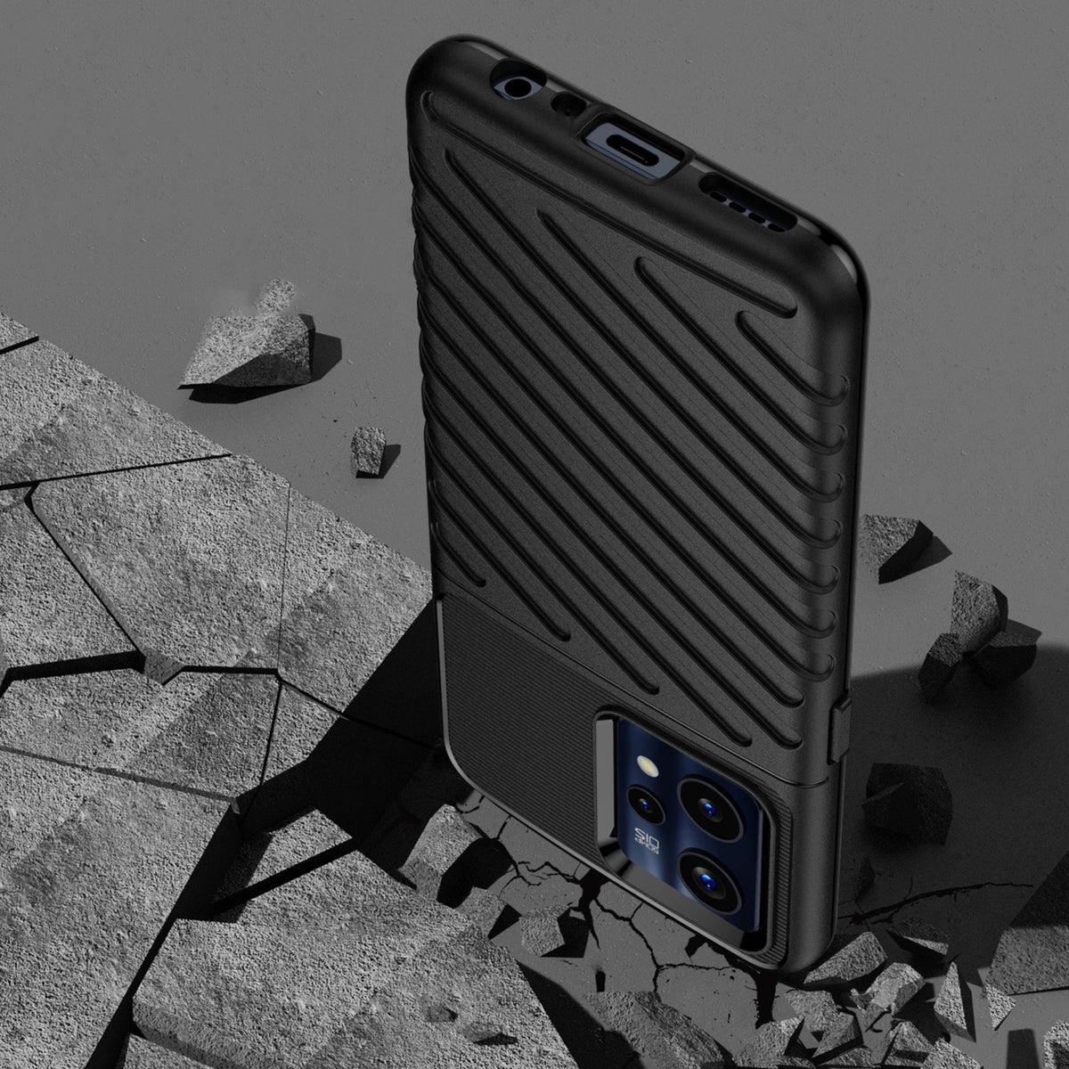 Thunder Case elastyczne pancerne etui pokrowiec Realme 9 Pro + (9 Pro – zdjęcie 7