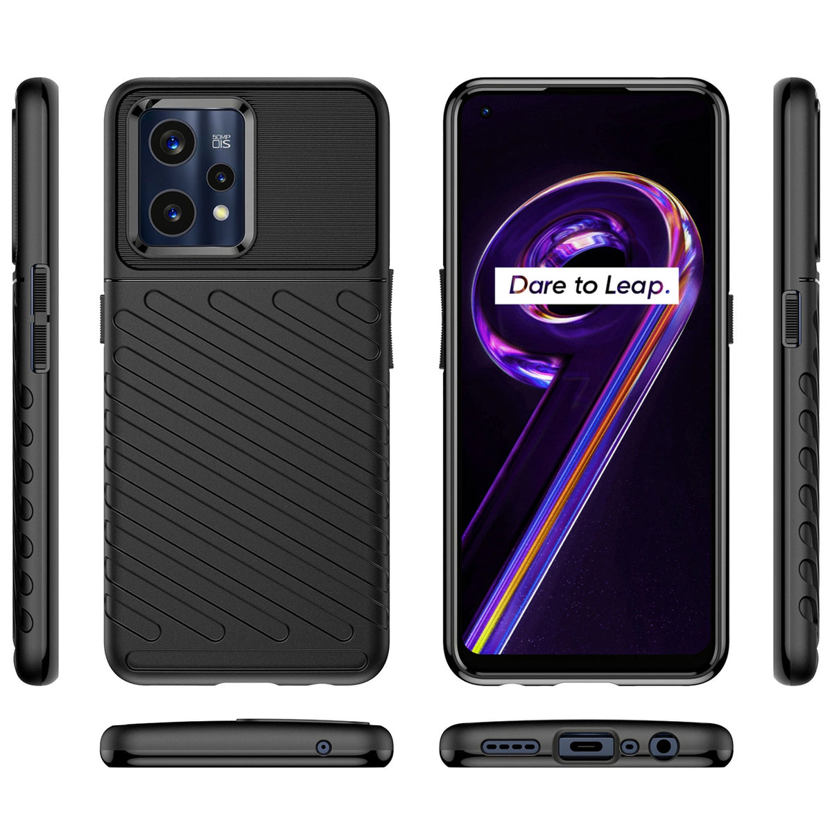 Thunder Case elastyczne pancerne etui pokrowiec Realme 9 Pro + (9 Pro – zdjęcie 8