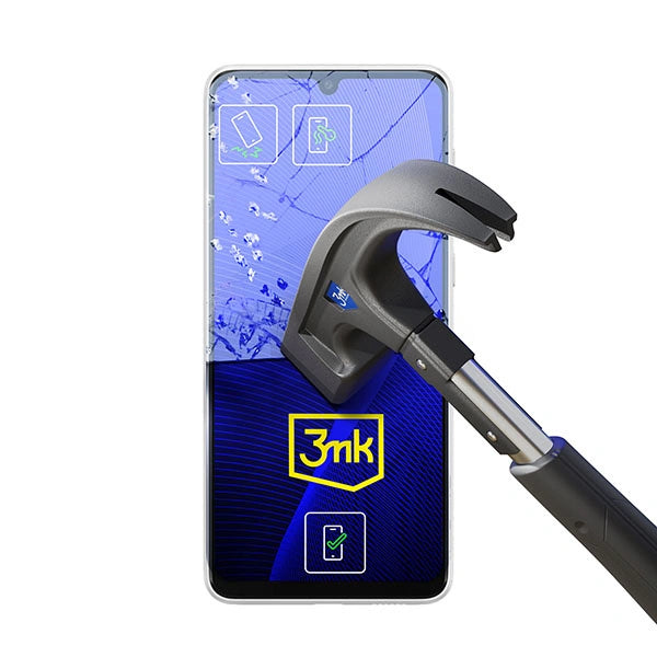 Szkło hybrydowe 3mk FlexibleGlass™ na Samsung Galaxy A33 5G – zdjęcie 3