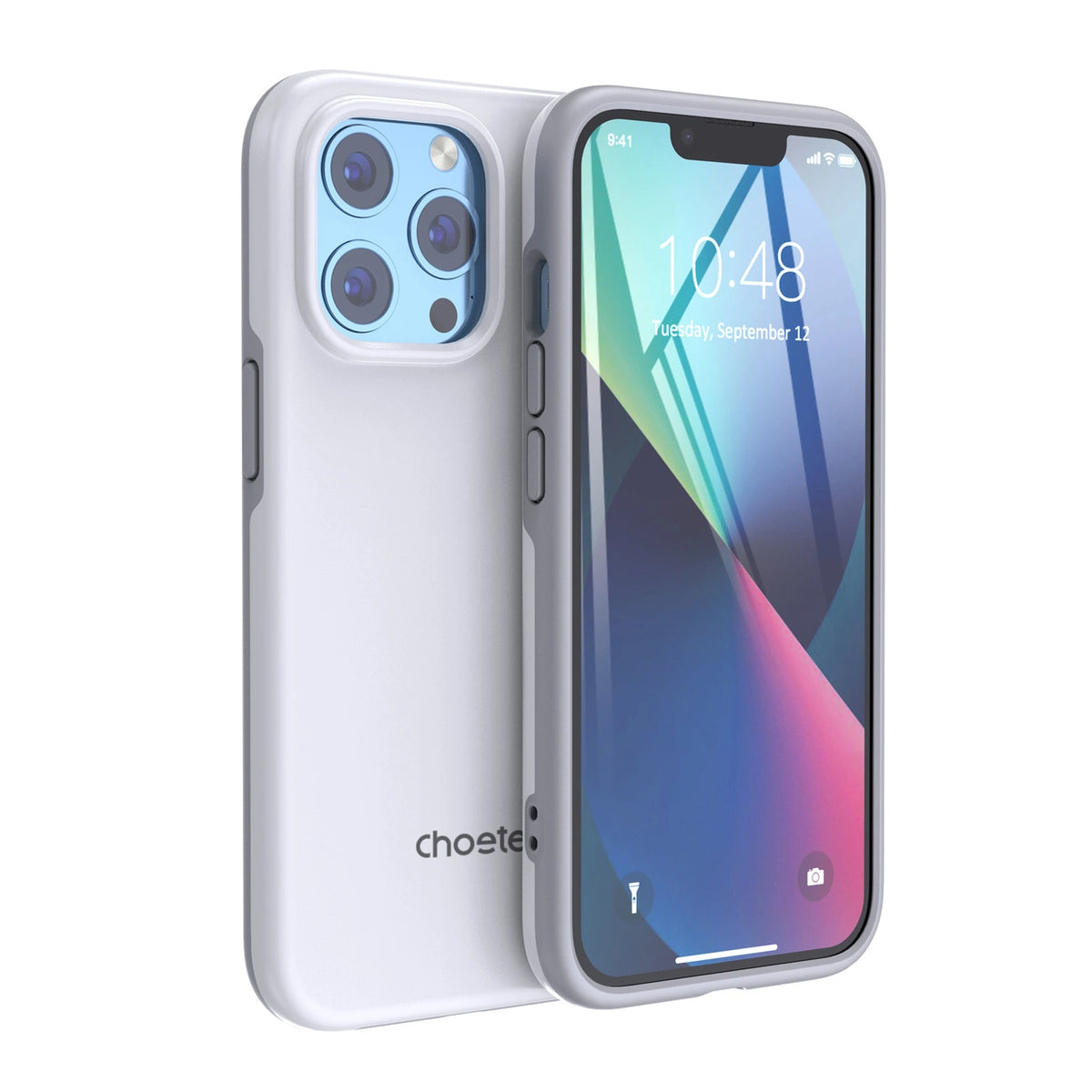 Choetech MFM Anti-drop case etui do iPhone 13 Pro biały (PC0113-MFM-WH) – zdjęcie 5