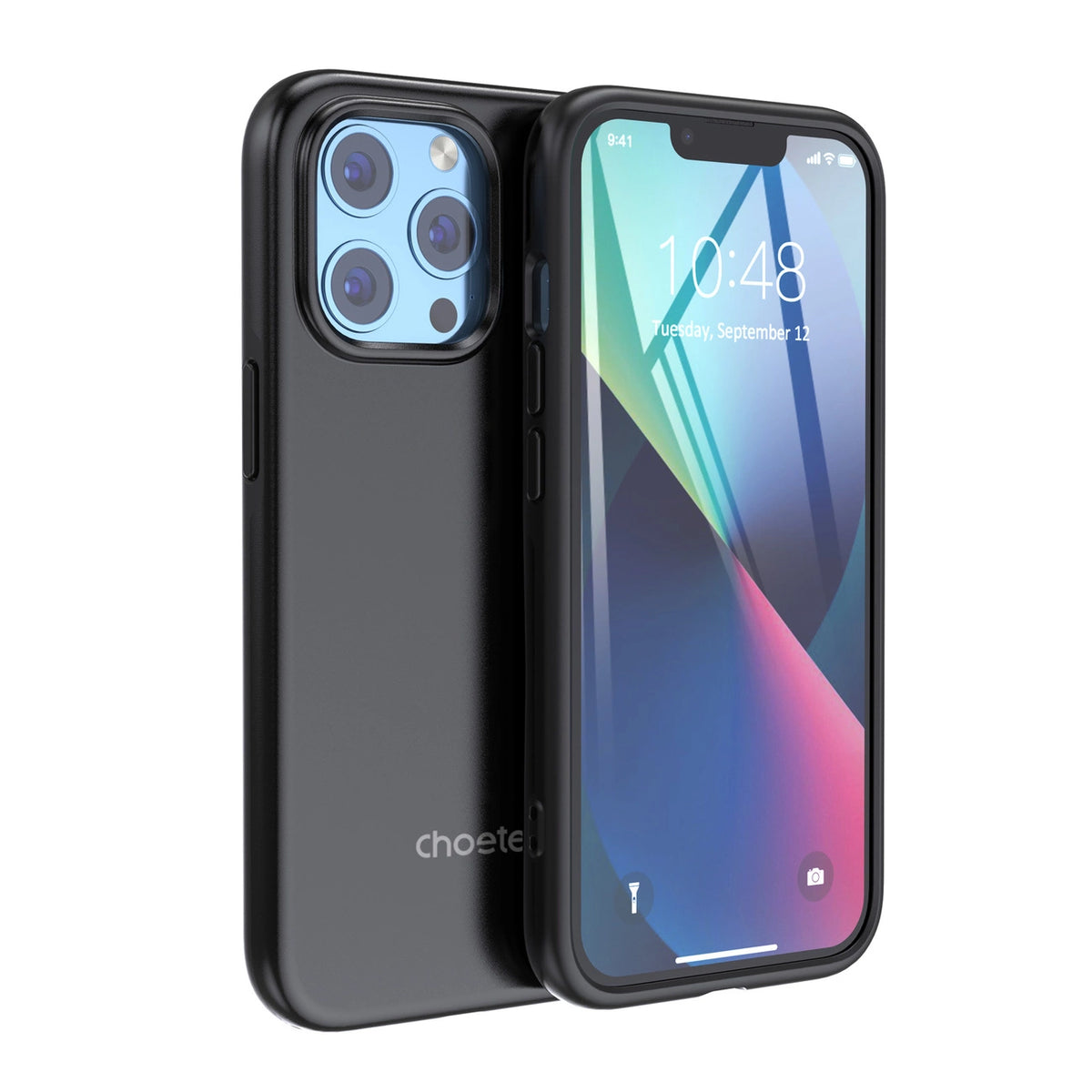 Choetech MFM Anti-drop case etui do iPhone 13 Pro czarny (PC0113-MFM-BK) – zdjęcie 2