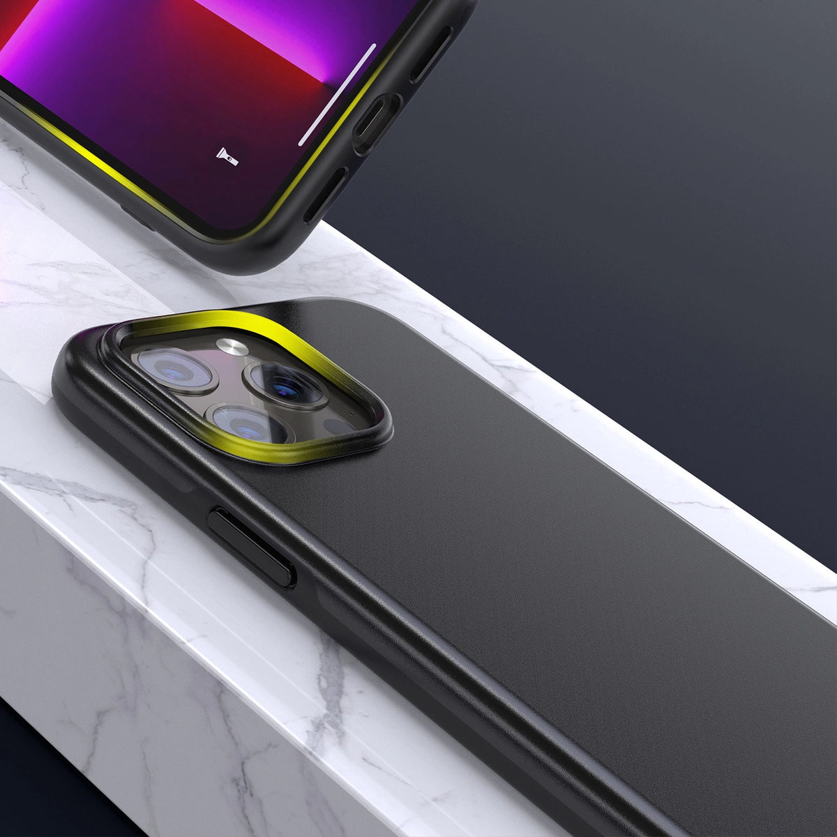 Choetech MFM Anti-drop case etui do iPhone 13 Pro czarny (PC0113-MFM-BK) – zdjęcie 4