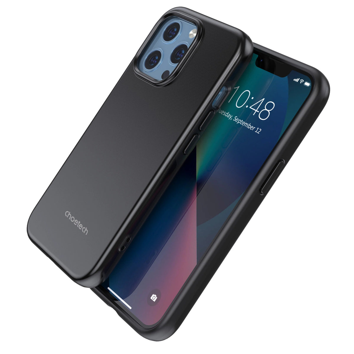 Choetech MFM Anti-drop case etui do iPhone 13 Pro czarny (PC0113-MFM-BK) – zdjęcie 5