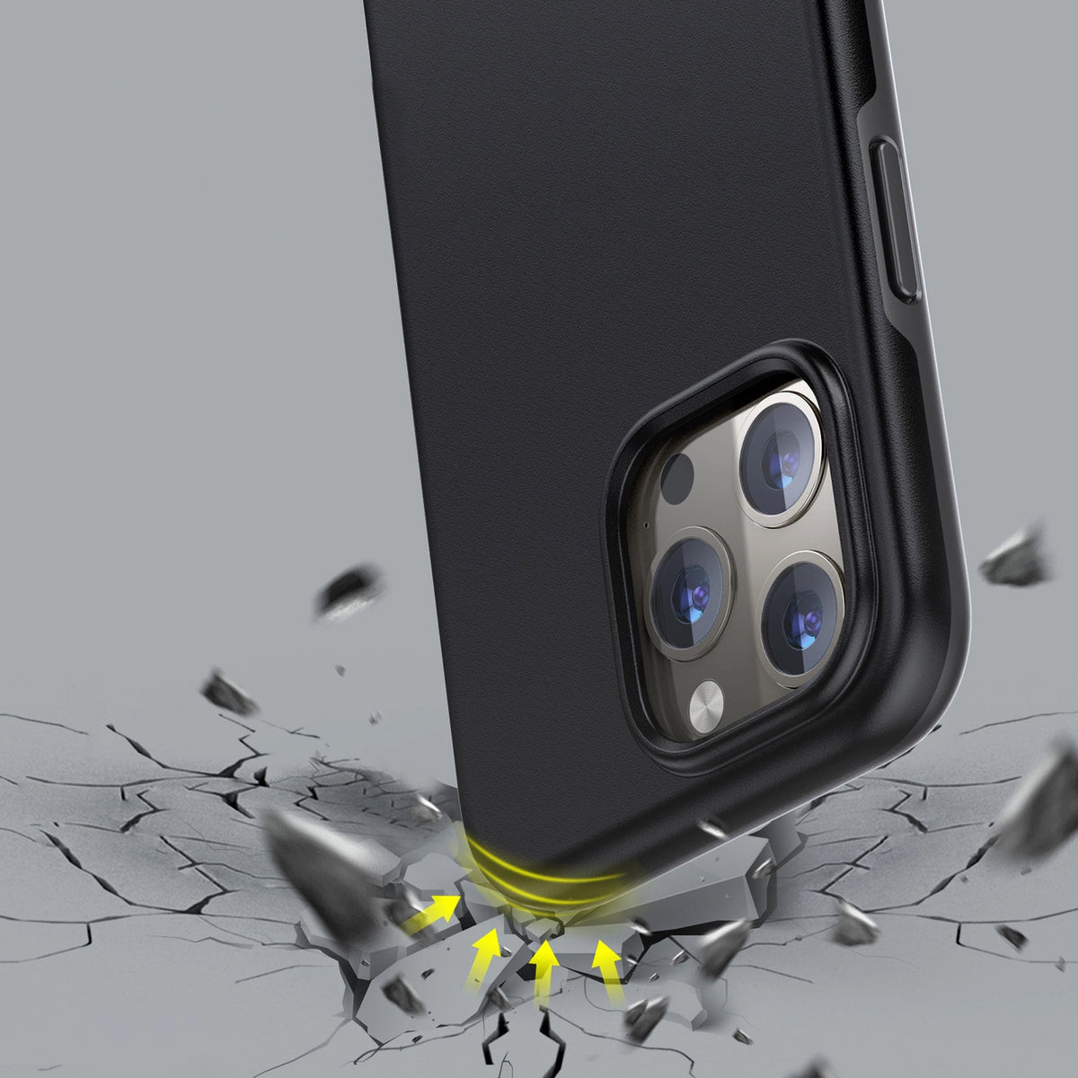 Choetech MFM Anti-drop case etui do iPhone 13 Pro czarny (PC0113-MFM-BK) – zdjęcie 6