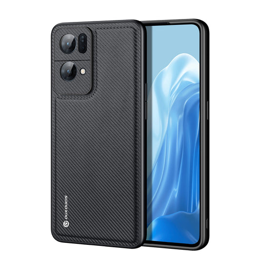 Dux Ducis Fino etui pokrowiec pokryty nylonowym materiałem Oppo Reno7 Pro