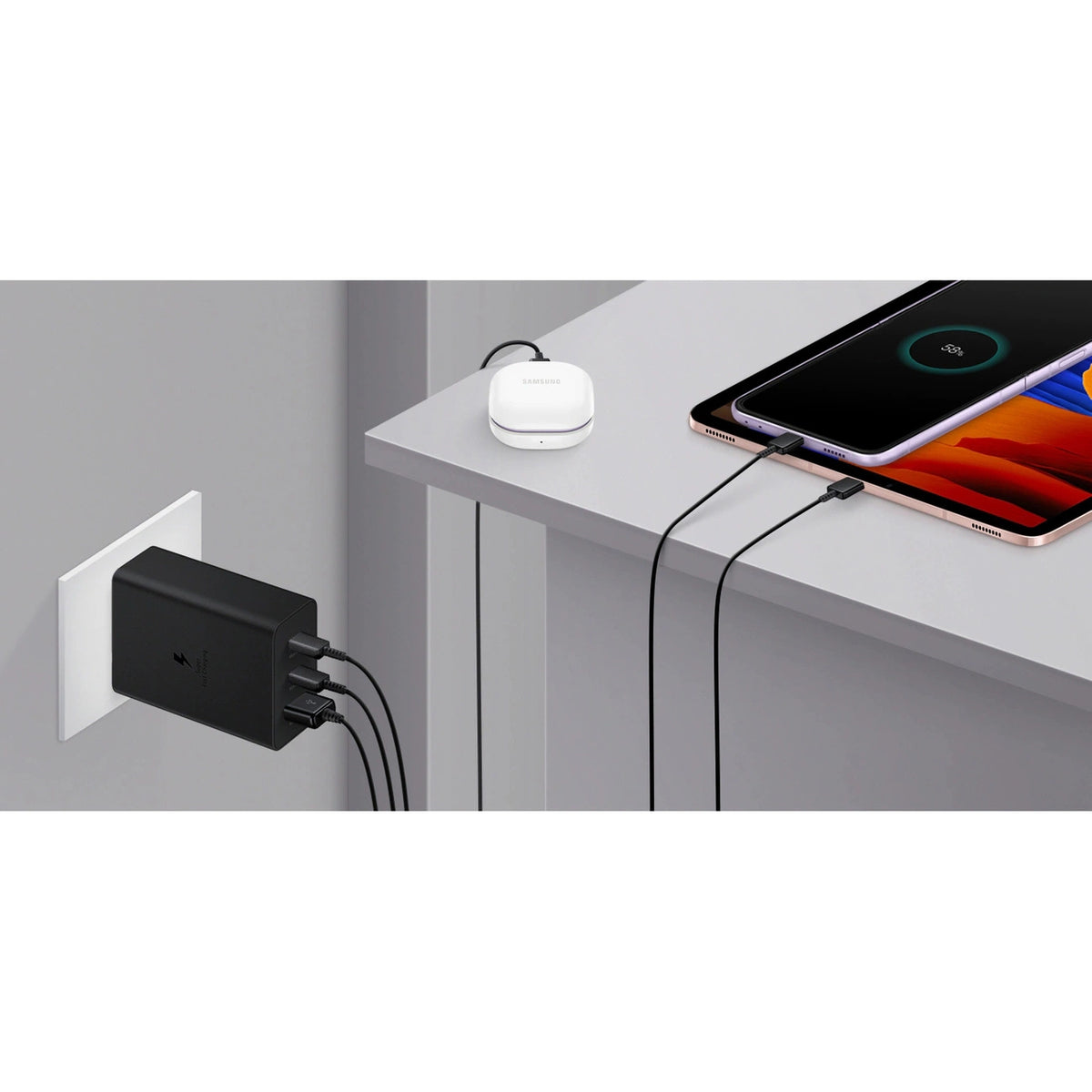 Samsung ładowarka sieciowa 2x USB Typ C / USB PPS, Power Delivery PD 65W – zdjęcie 6