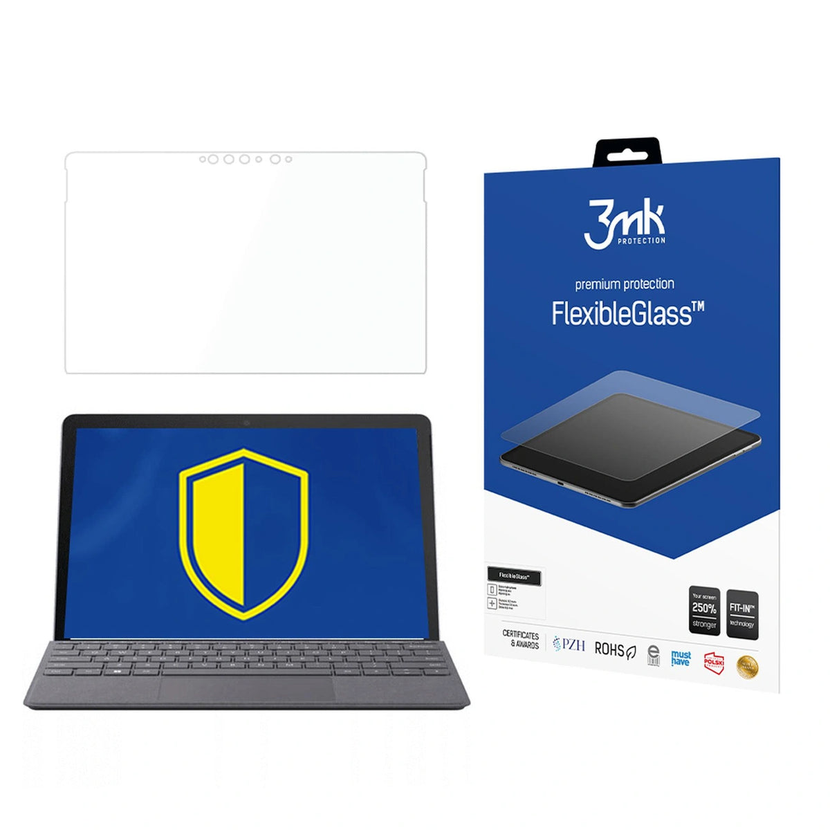 Szkło hybrydowe 3mk FlexibleGlass na Microsoft Surface Go 3