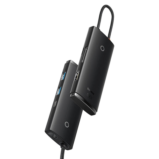 Baseus Lite Series wielofunkcyjny HUB USB Typ C - 2 x USB 3.0 / USB Typ C