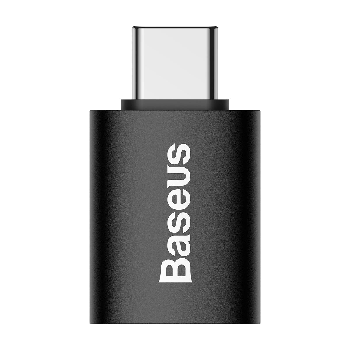 Adapter Baseus Ingenuity Series z USB-C do USB-A 10Gb/s - czarny – zdjęcie 2