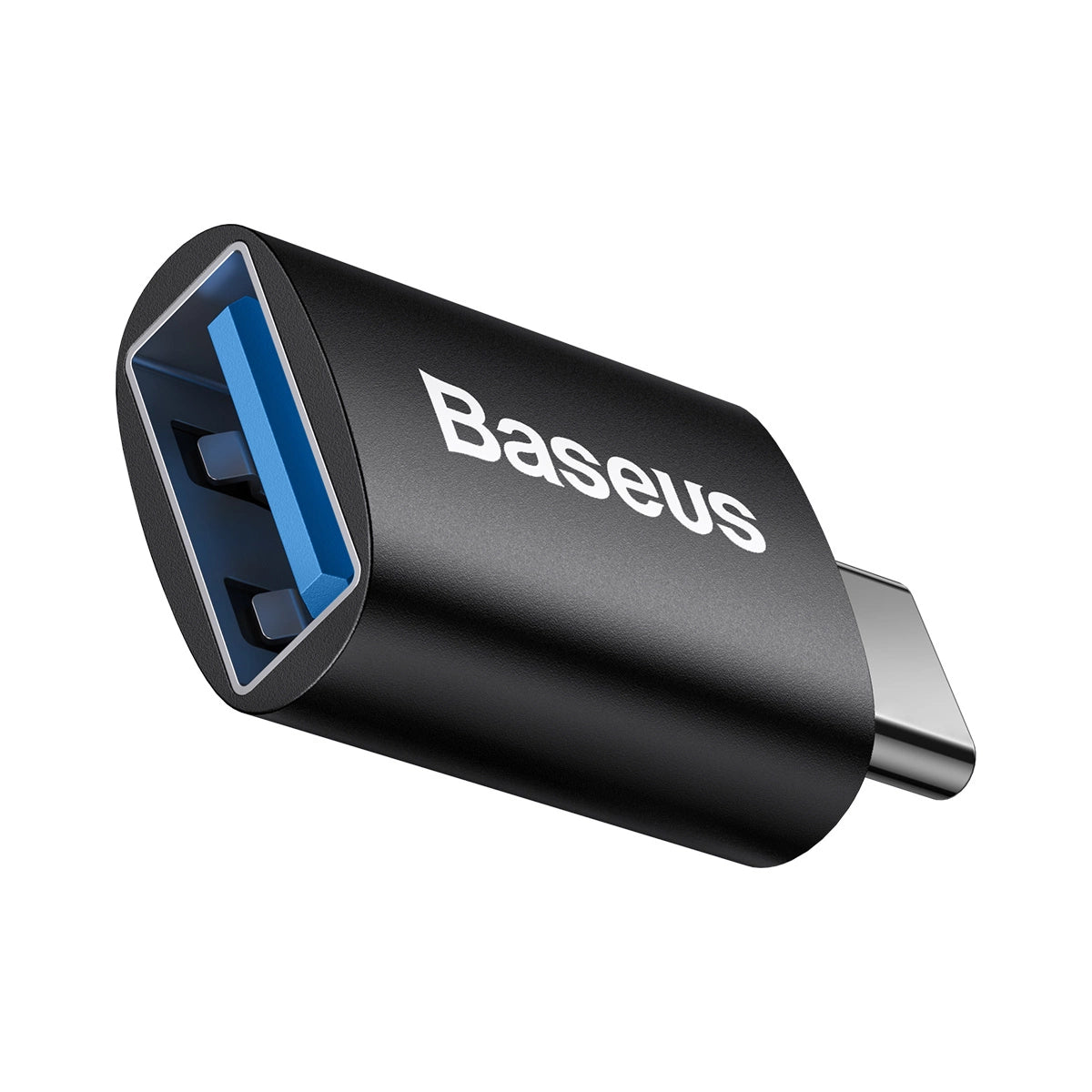 Adapter Baseus Ingenuity Series z USB-C do USB-A 10Gb/s - czarny – zdjęcie 3