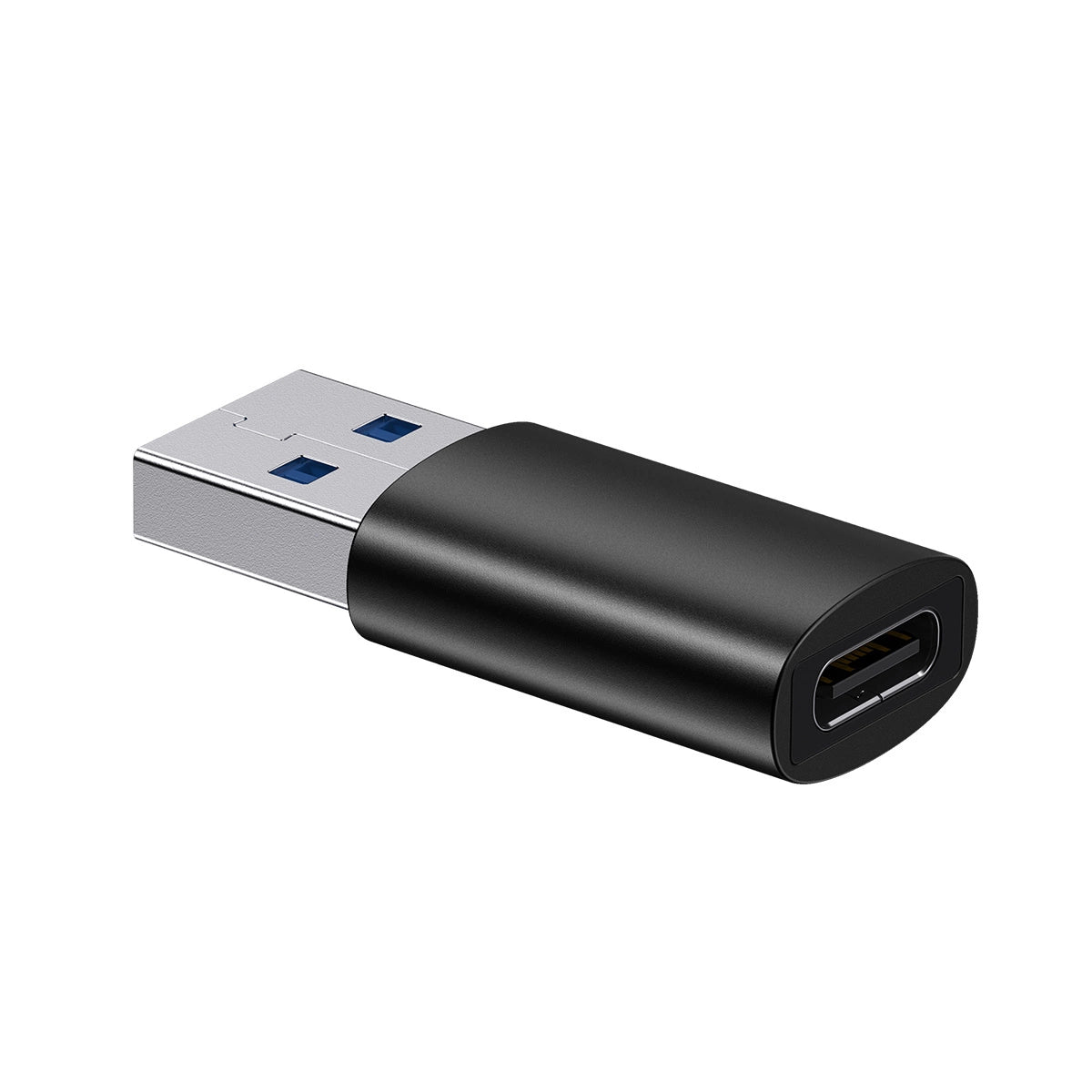 Baseus Ingenuity Series Mini przejściówka do USB Typ C czarny (ZJJQ000101)