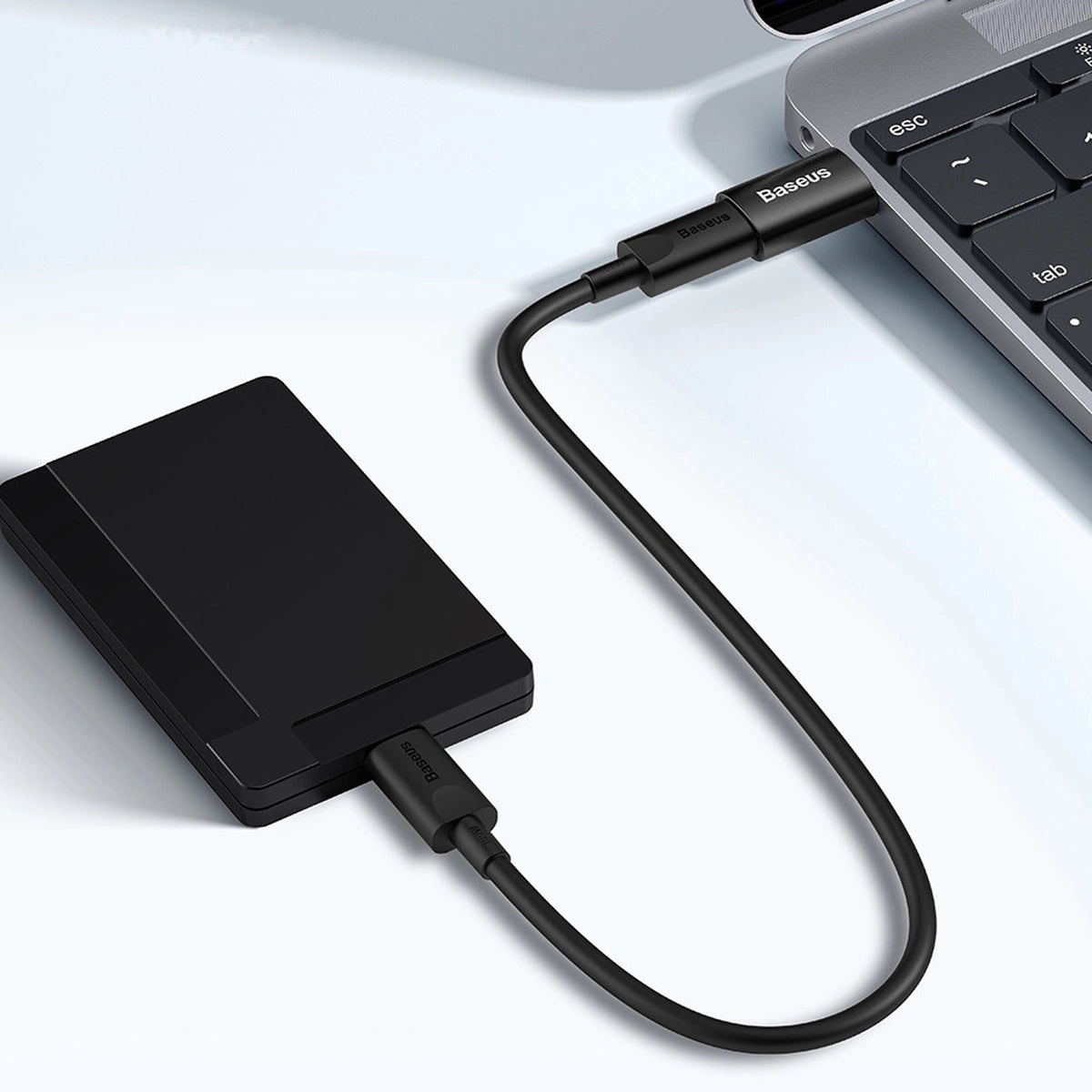 Baseus Ingenuity Series Mini przejściówka do USB Typ C czarny (ZJJQ000101) – zdjęcie 15