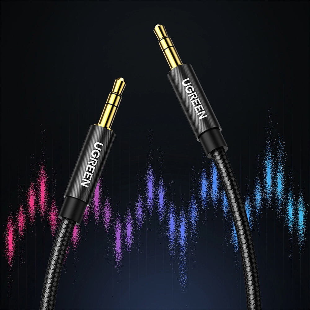 Ugreen kabel audio 2 x mini jack 3,5mm 2m czarny (50363 AV112) – zdjęcie 7