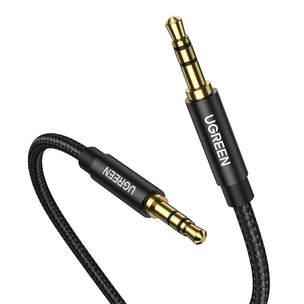 Ugreen kabel audio 2 x mini jack 3,5mm 2m czarny (50363 AV112) – zdjęcie 2