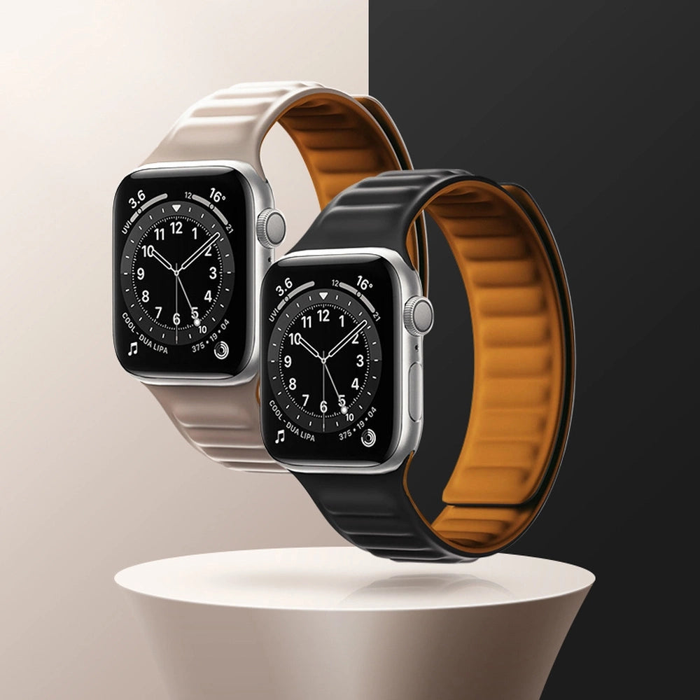 Pasek magnetyczny Magnetic Strap do Apple Watch 38 / 40 mm - niebieski – zdjęcie 2