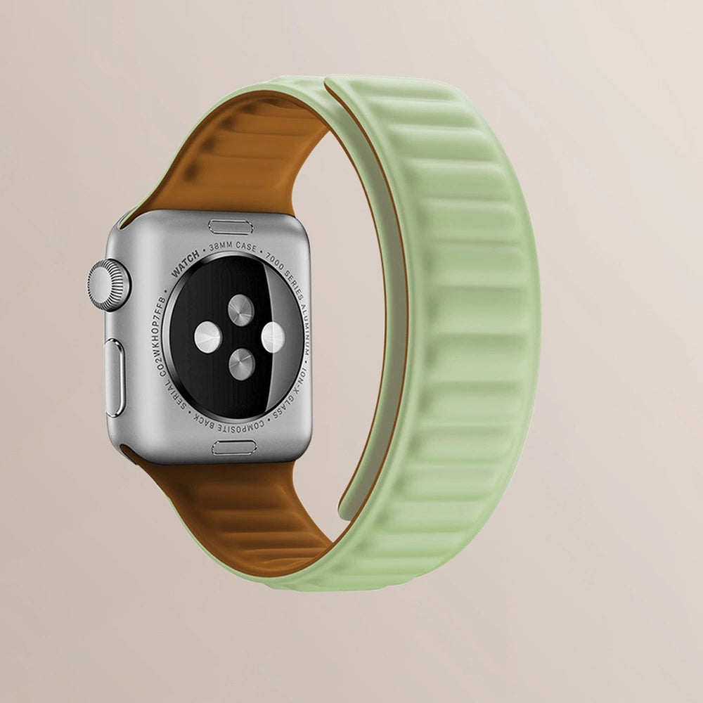 Pasek magnetyczny Magnetic Strap do Apple Watch 38 / 40 mm - niebieski – zdjęcie 7