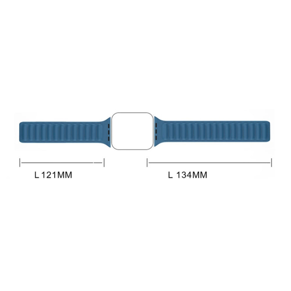 Pasek magnetyczny Magnetic Strap do Apple Watch 38 / 40 mm - niebieski – zdjęcie 8