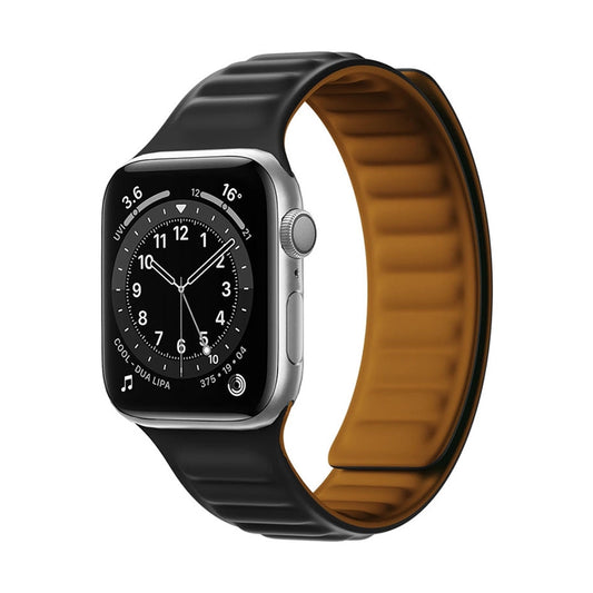 Pasek magnetyczny Magnetic Strap opaska do Apple Watch 41 mm - czarny