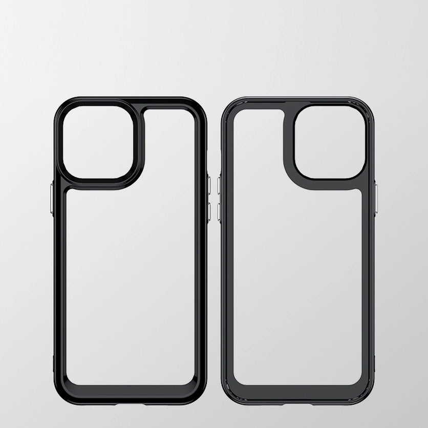 Outer Space Case etui do iPhone 12 Pro Max sztywny pokrowiec z żelową – zdjęcie 3