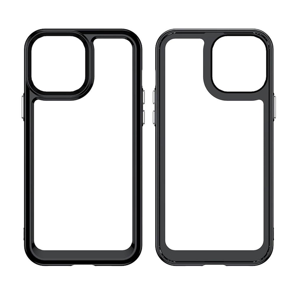 Outer Space Case etui do iPhone 12 Pro Max sztywny pokrowiec z żelową – zdjęcie 6