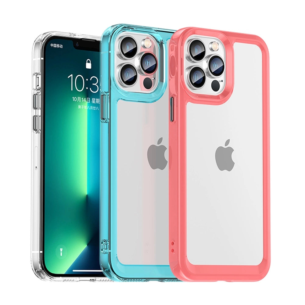 Outer Space Case etui do iPhone 12 Pro Max sztywny pokrowiec z żelową – zdjęcie 7