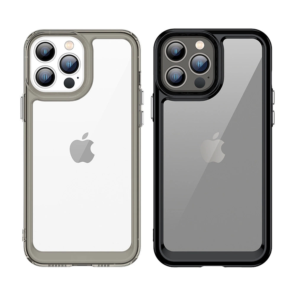 Outer Space Case etui do iPhone 12 Pro Max sztywny pokrowiec z żelową – zdjęcie 11