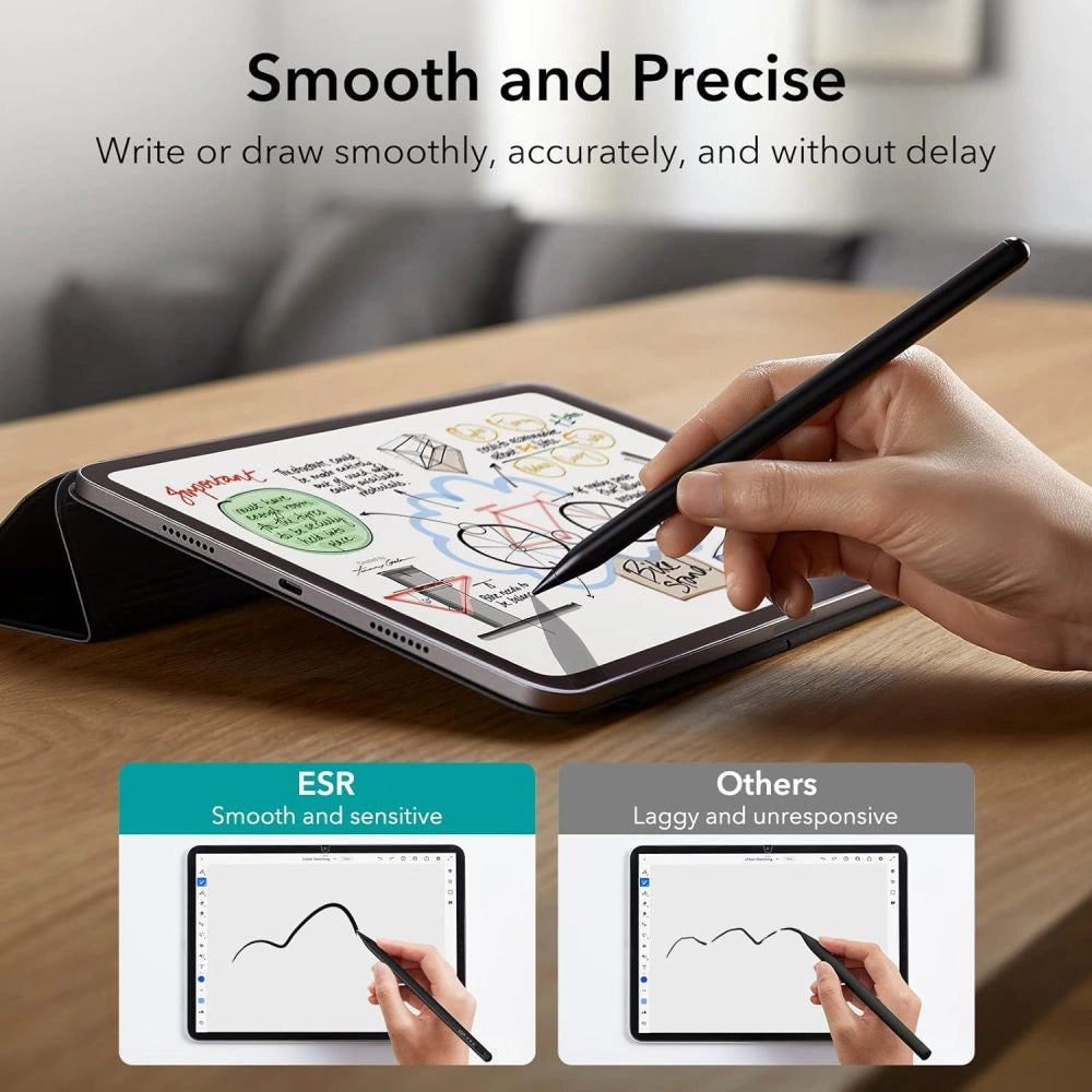 Rysik ESR Digital+ Magnetic Stylus Pen do iPada - czarny – zdjęcie 2