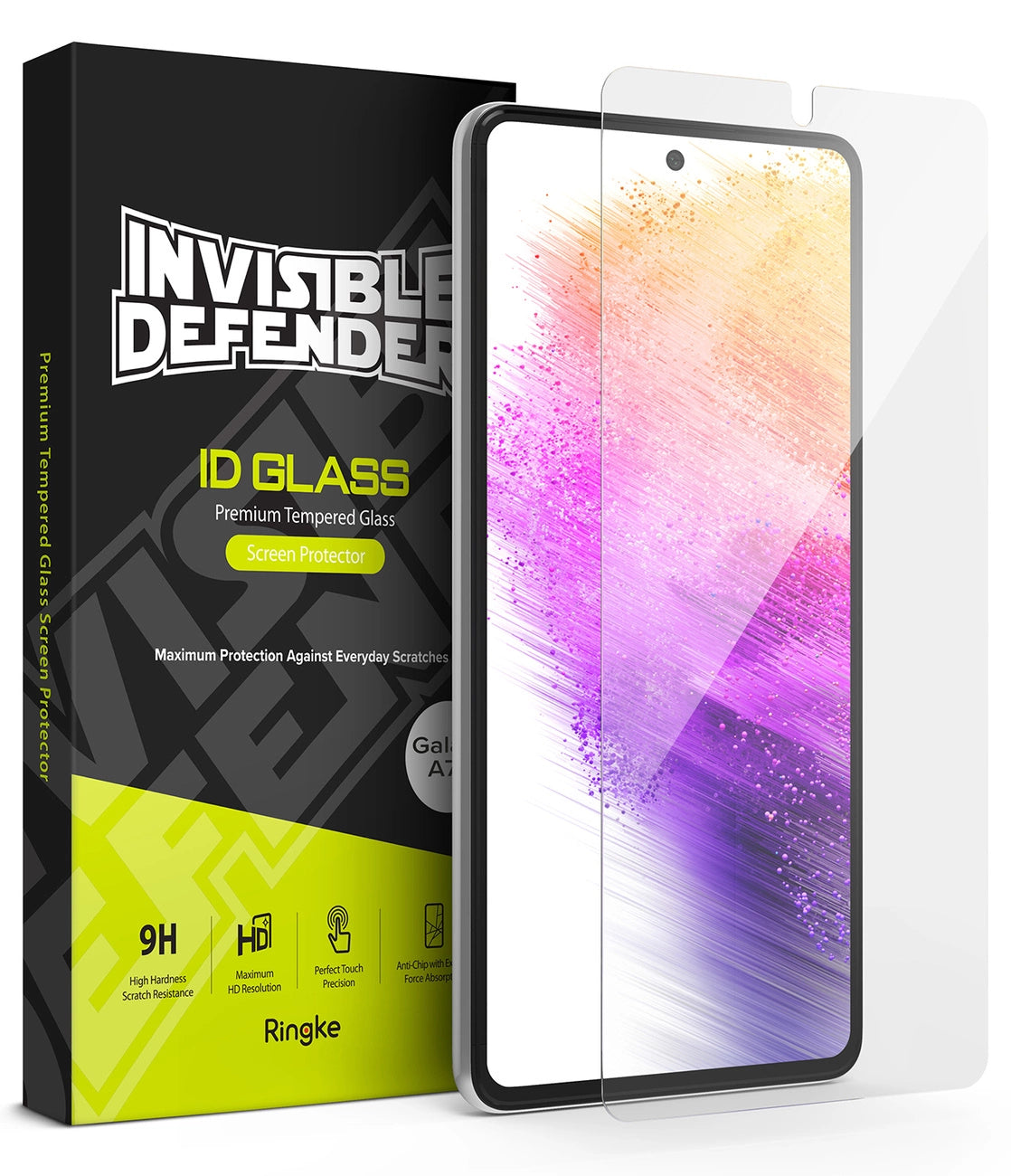 Ringke Invisible Defender ID Glass szkło hartowane 2,5D 0,33 mm Samsung – zdjęcie 5