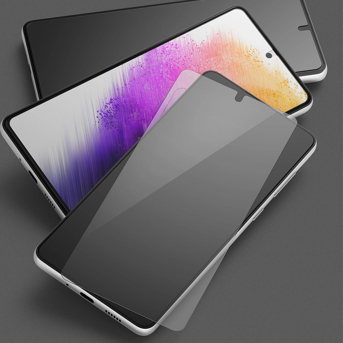 Ringke Invisible Defender ID Glass szkło hartowane 2,5D 0,33 mm Samsung – zdjęcie 4