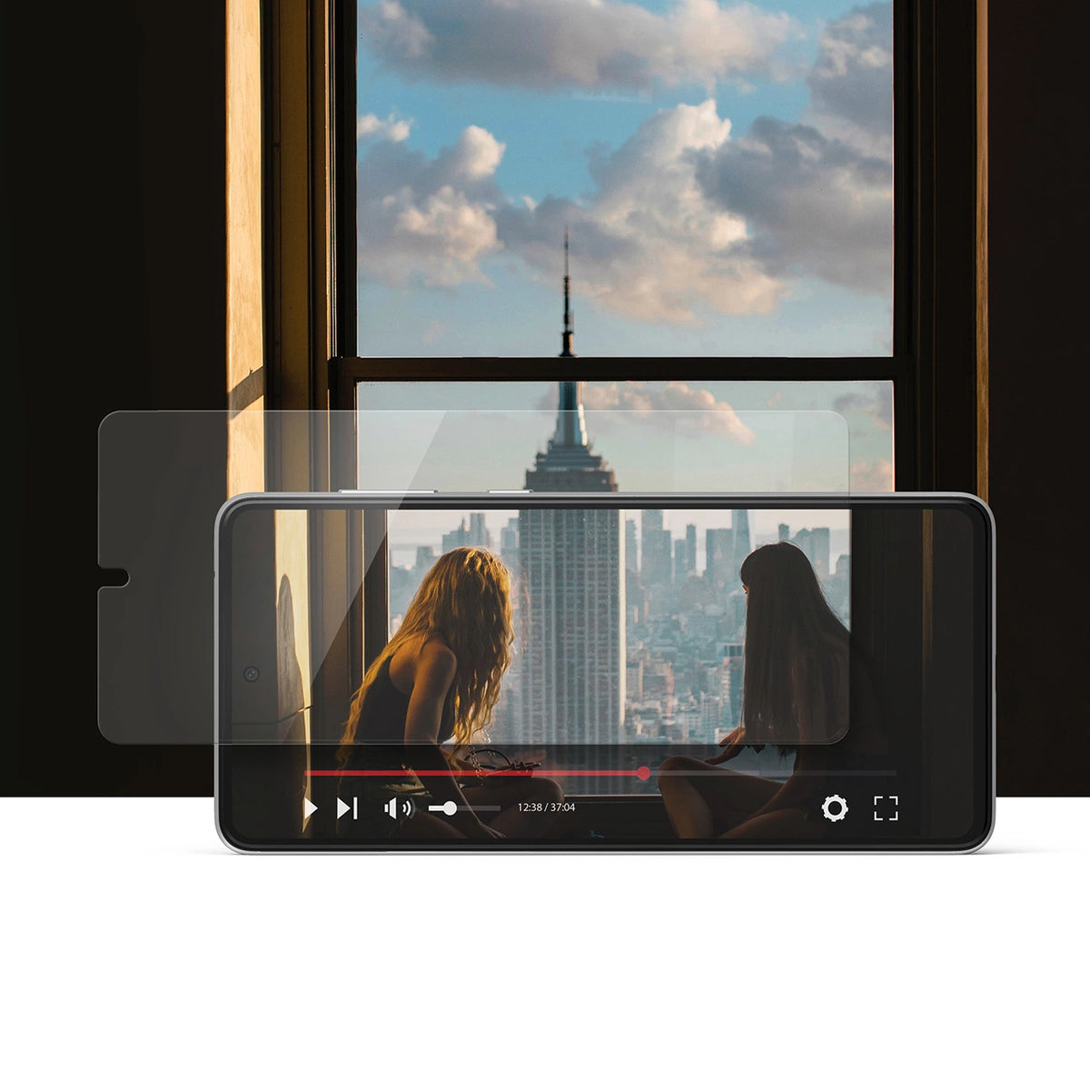 Ringke Invisible Defender ID Glass szkło hartowane 2,5D 0,33 mm Samsung – zdjęcie 6