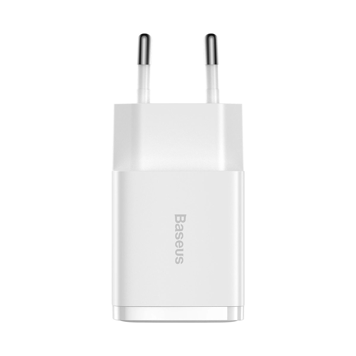 Baseus Compact ładowarka sieciowa 2x USB 10.5W biały (CCXJ010202) – zdjęcie 2