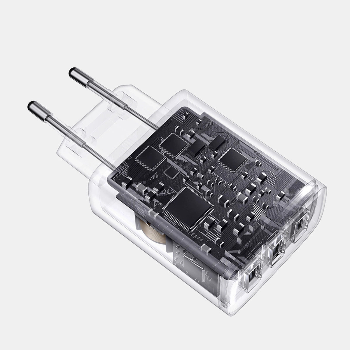 Baseus Compact ładowarka sieciowa 3x USB 17W czarny (CCXJ020101) – zdjęcie 13