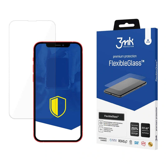 Szkło hybrydowe 3mk FlexibleGlass na iPhone 13 / iPhone 13 Pro