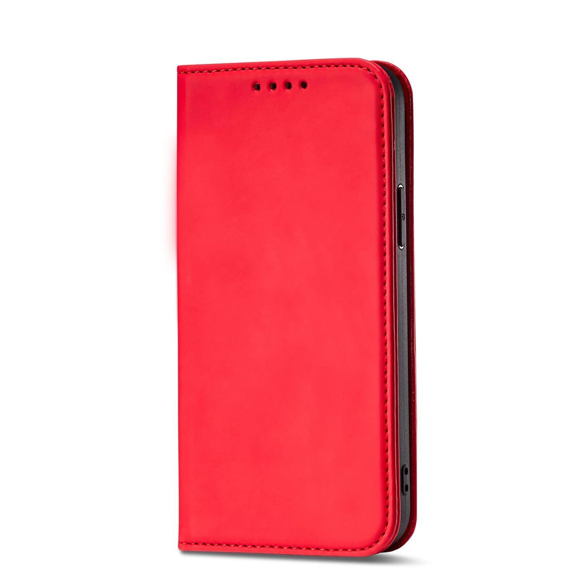 Magnet Card Case etui do iPhone 13 Pro na karty kartę podstawka czerwony