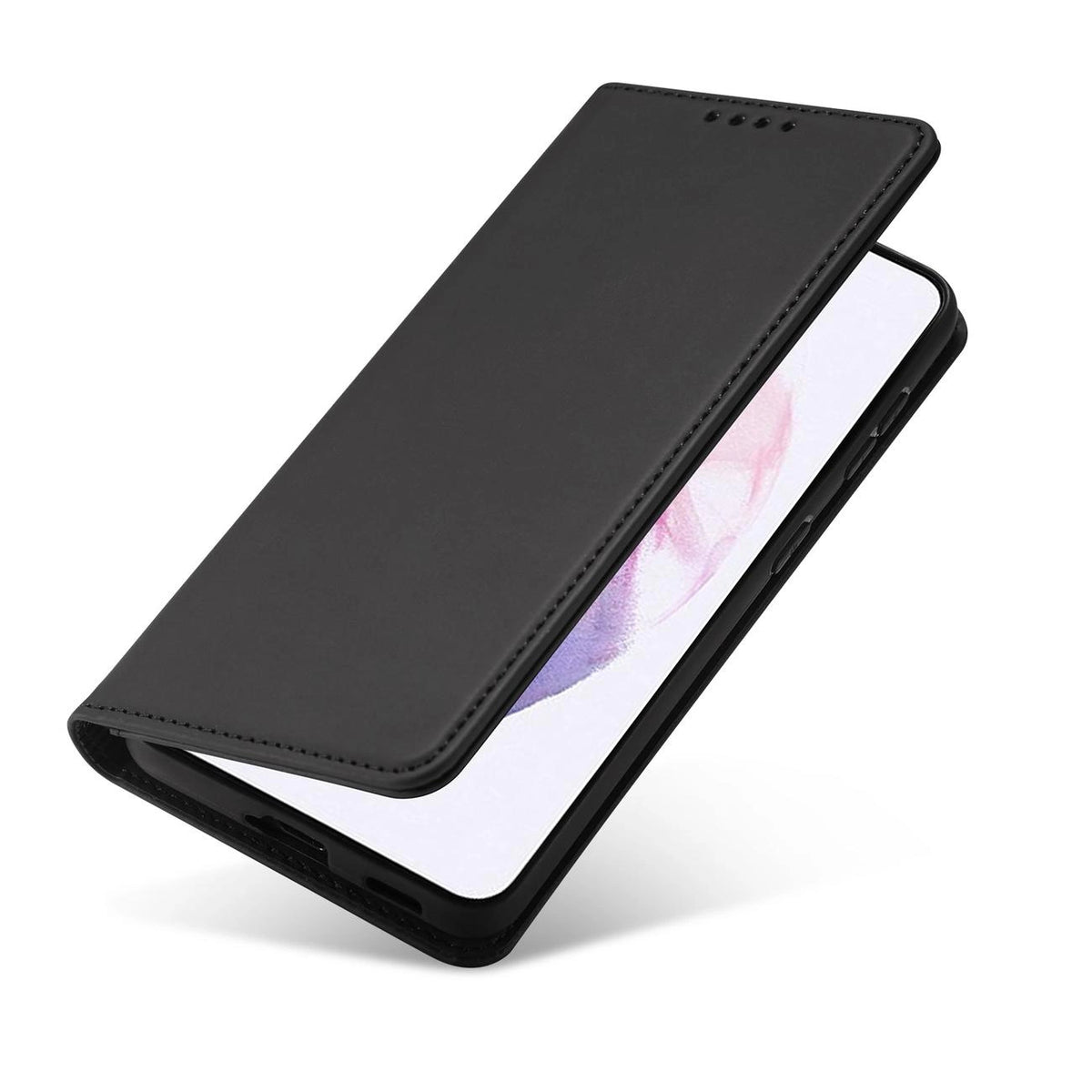 Magnet Card Case etui do Samsung Galaxy na karty kartę podstawka czarny – zdjęcie 4