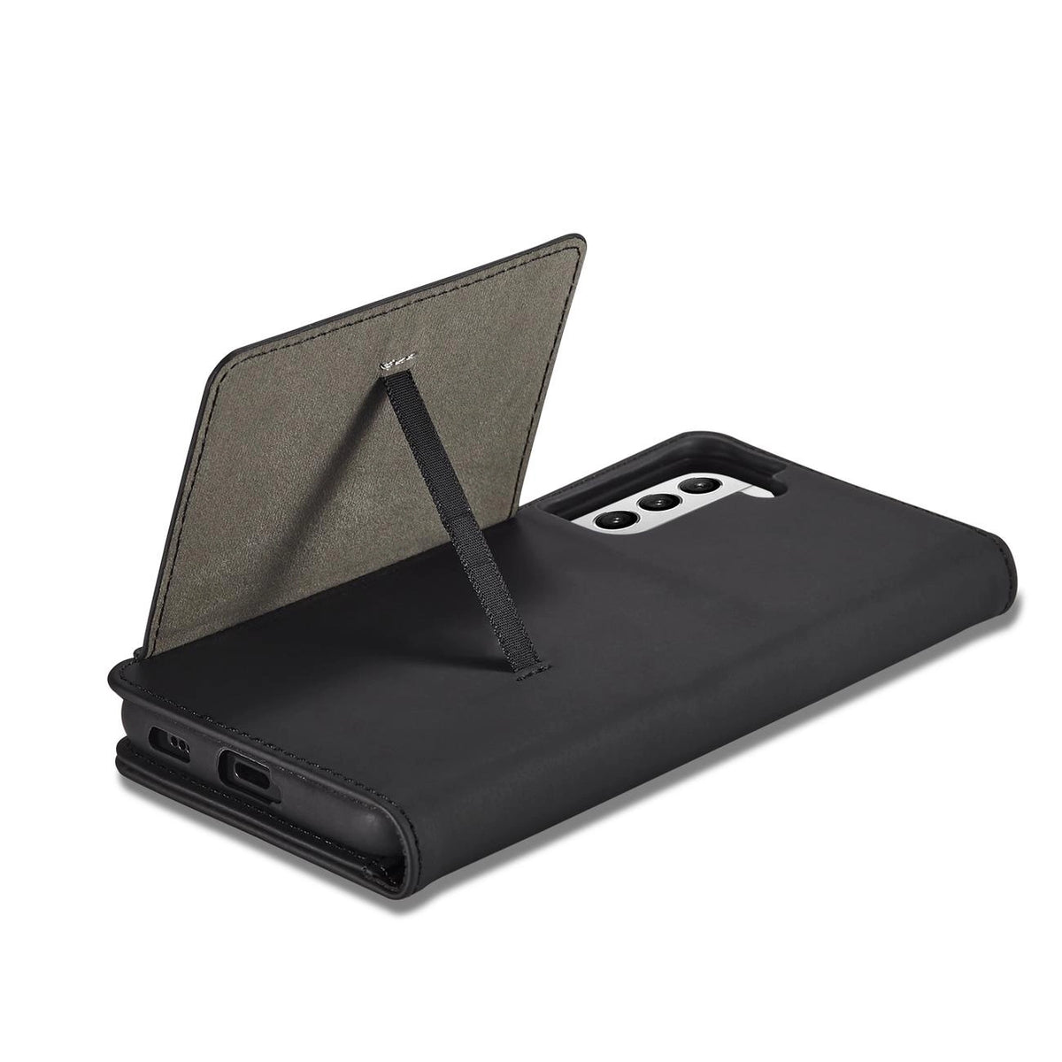 Magnet Card Case etui do Samsung Galaxy na karty kartę podstawka czarny – zdjęcie 8