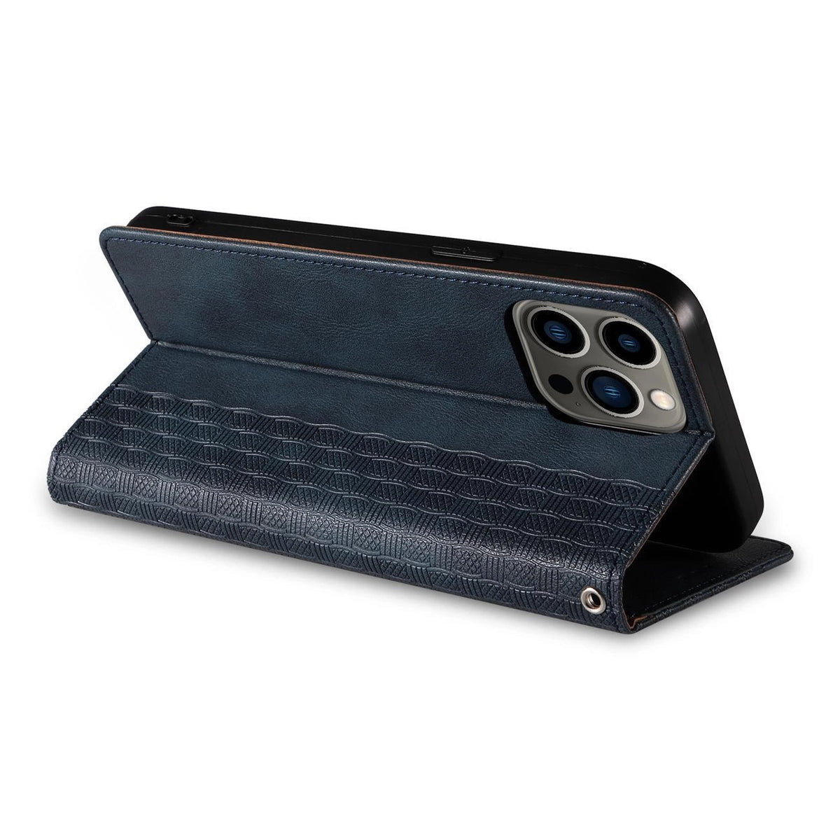 Magnet Strap Case etui do iPhone 12 Pro pokrowiec portfel + mini smycz – zdjęcie 11