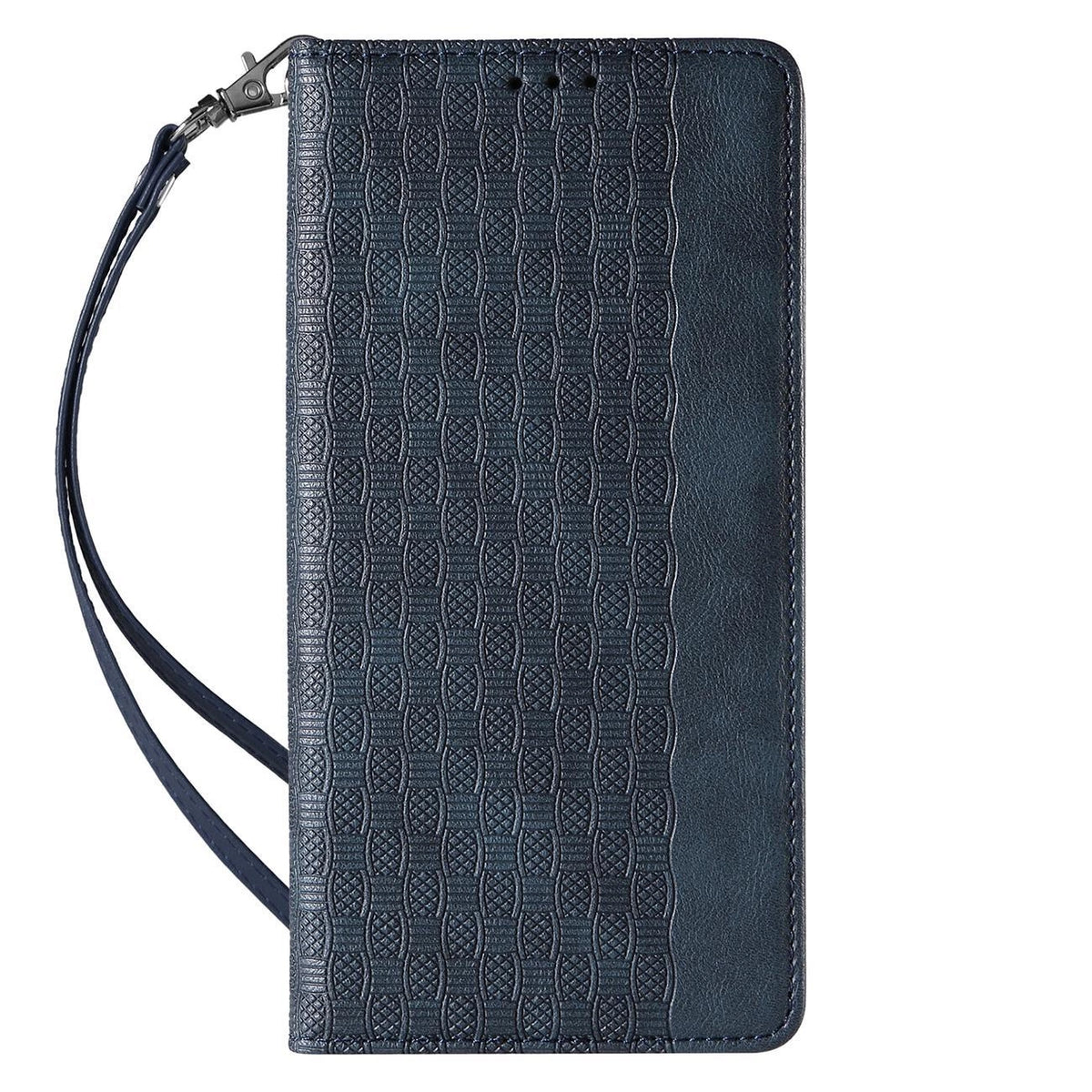 Magnet Strap Case etui do iPhone 12 Pro Max pokrowiec portfel + mini smycz – zdjęcie 4
