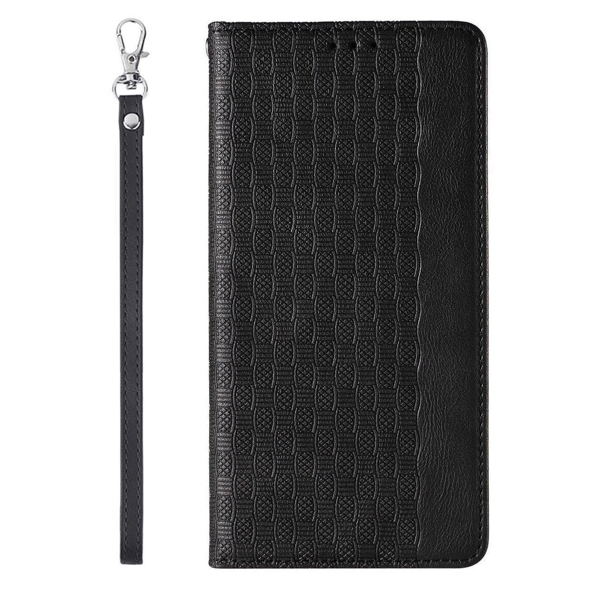 Magnet Strap Case etui do iPhone 13 Pro pokrowiec portfel + mini smycz – zdjęcie 5